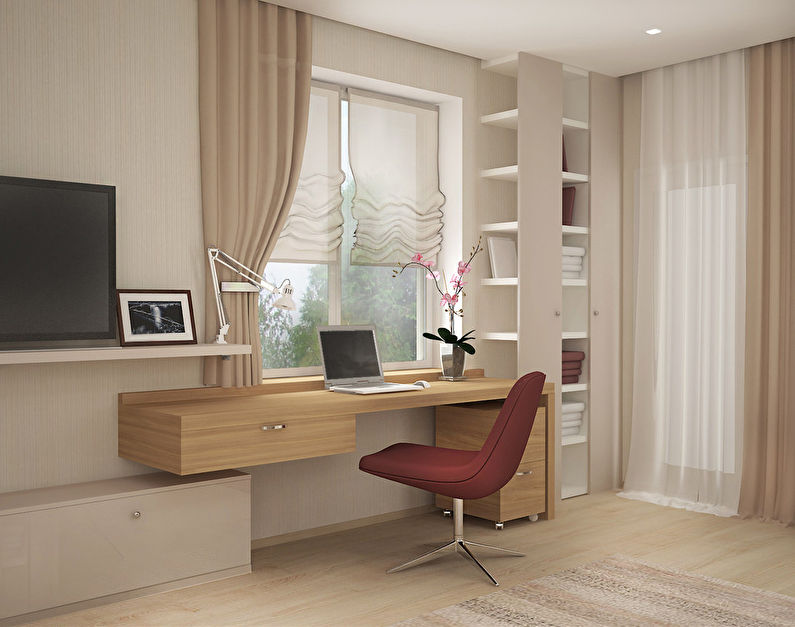 Elegant bedroom for teenage girls