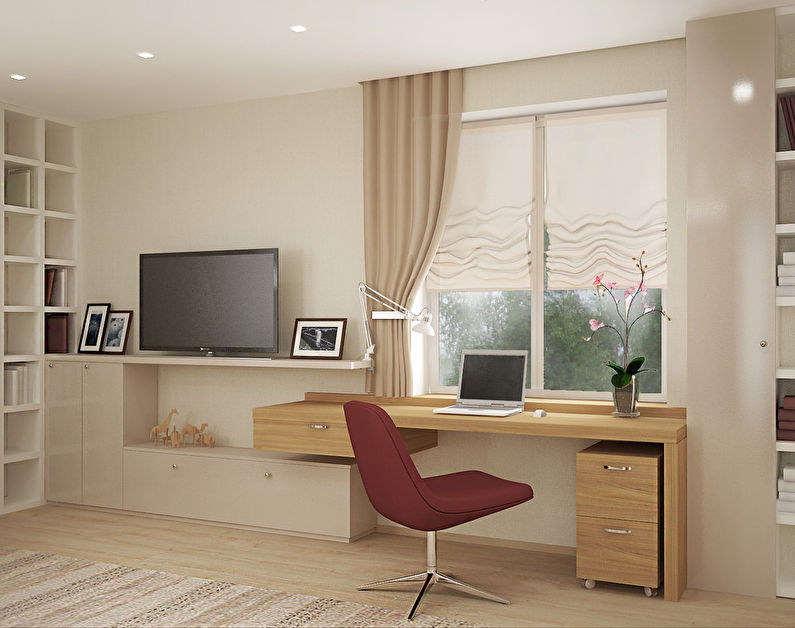 Elegant bedroom for teenage girls