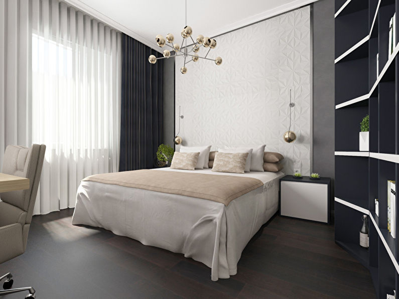 Black & White: Studio apartment 52 sq.m.