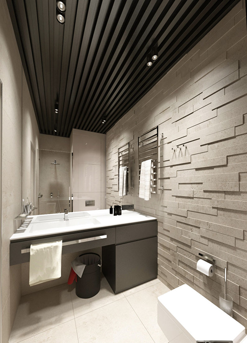 The interior of the apartment is 36 sq.m.