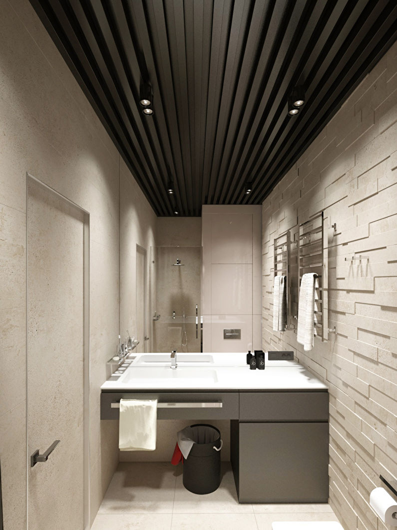 The interior of the apartment is 36 sq.m.