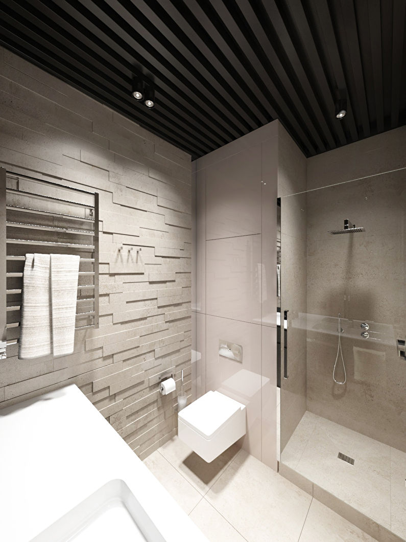 The interior of the apartment is 36 sq.m.