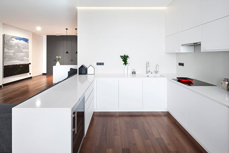 Wall decoration - minimalism style kitchen