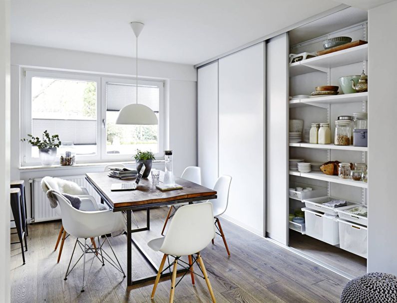 Storage systems - minimalist style kitchen design