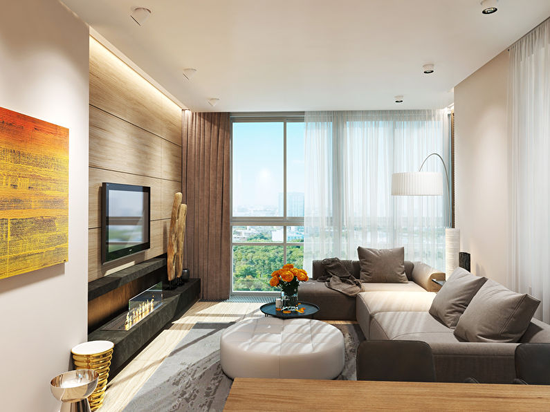 Apartment interior in Champion Park 2 residential complex