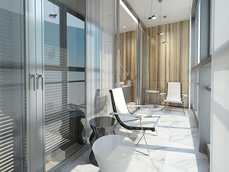 Appartement d'une pièce design 55 m² à Moscou
