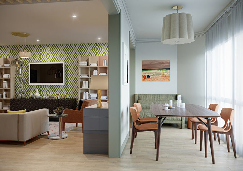 Let there always be sunshine: Design of an apartment in Sochi