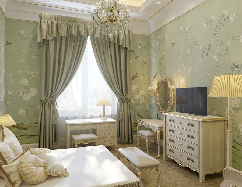Design of a small children's room in a classic style