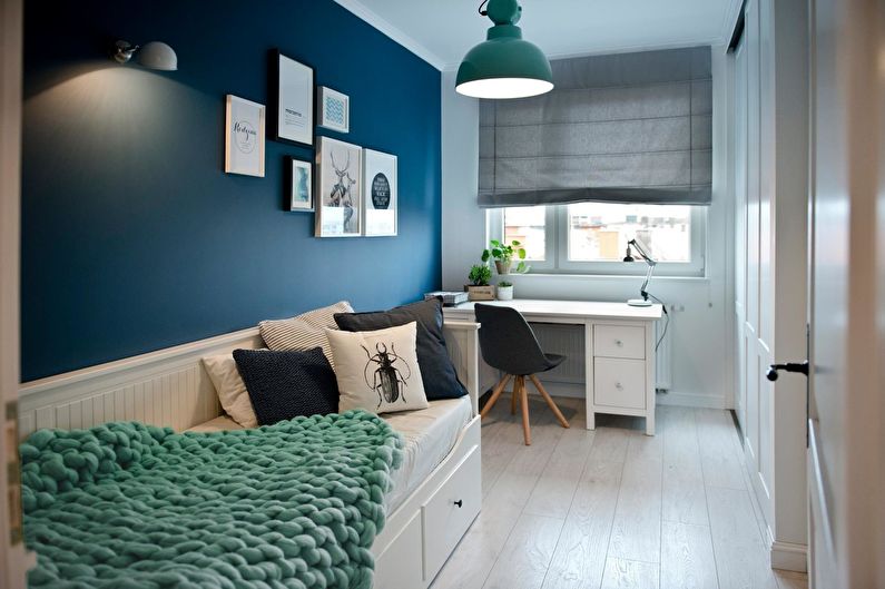 Design of a little nursery for a boy - photo