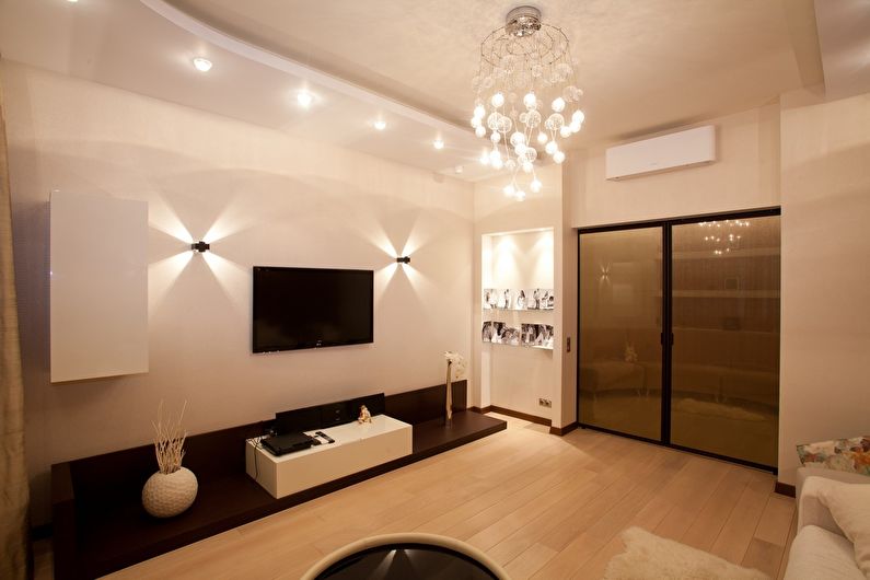 Apartament en aviació d'estil modern
