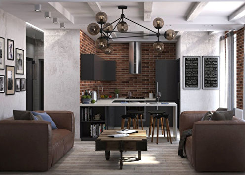 SoftLoft: Apartment for a young couple
