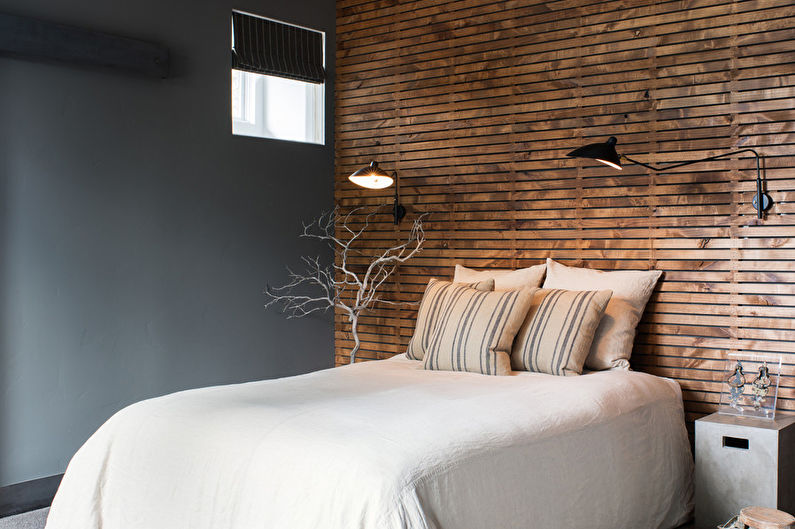 Small Loft Style Bedroom - Interior Design