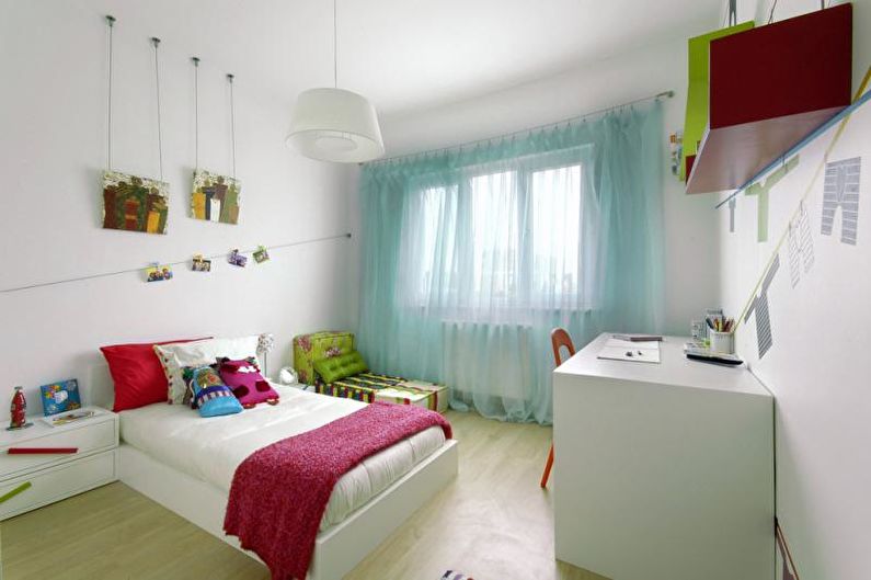 Color combinations in the interior of a children's room - Design Tips