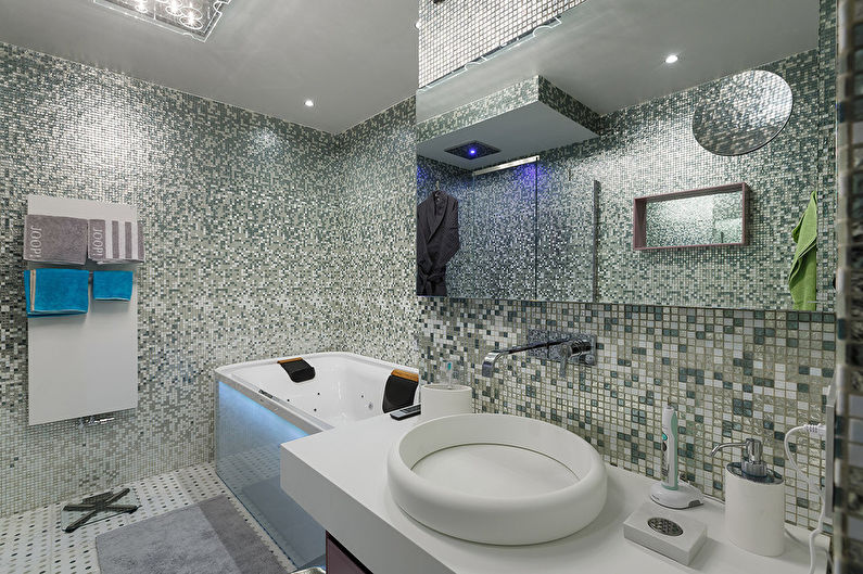 Interior of the Luxury of Minimalism Apartment - photo 11