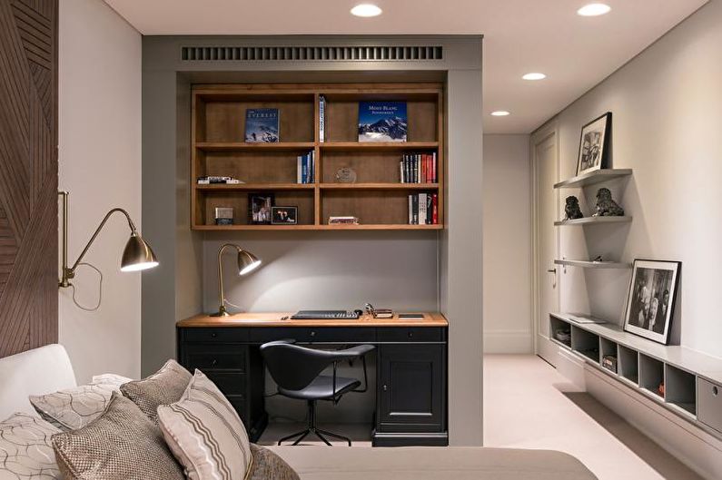 Interior design bedroom 2018 - photo
