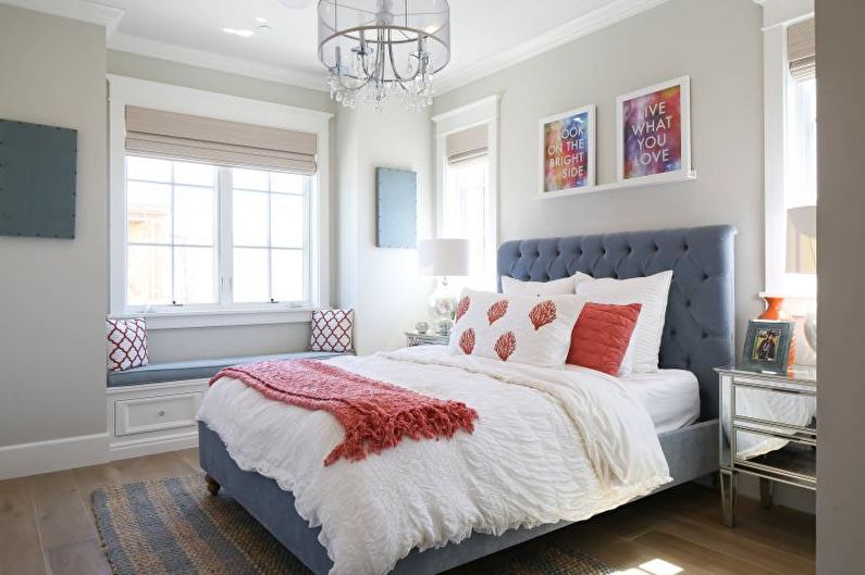 Interior design bedroom 2018 - photo