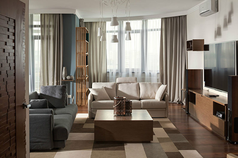 Appartement design à Kiev, 130 m2 - photo 1