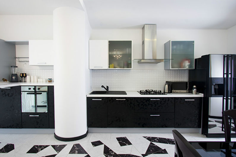 Appartement noir et blanc - photo 5