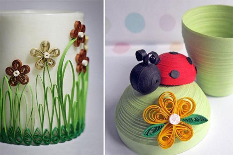 Quilling - Boîtes et canettes