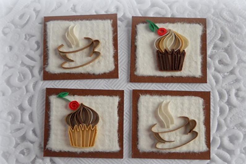 Quilling - Décorations de cuisine
