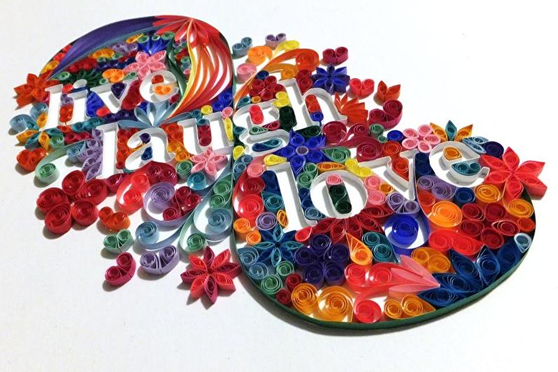 Quilling - photos, belles idées