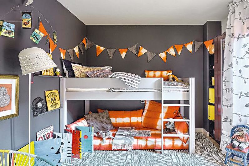 Color combinations in the nursery: 60 ideas