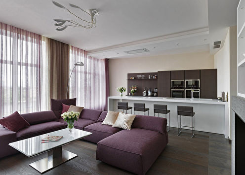 Apartment design in the center of St. Petersburg