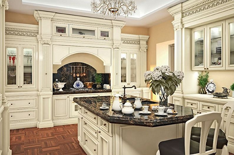 Kitchen - Classic Design Apartment