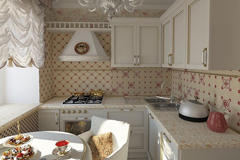 Kitchen - Classic Design Apartment