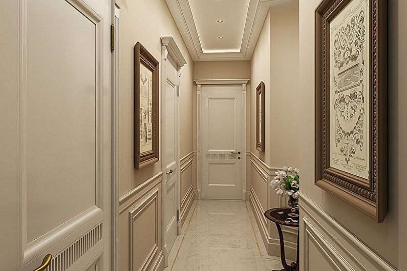 Interior design of an apartment in a classic style - photos and ideas