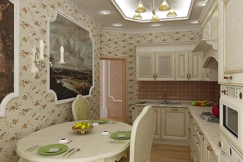 Interior design of an apartment in a classic style - photos and ideas
