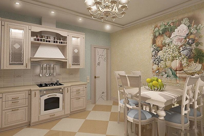 Interior design of an apartment in a classic style - photos and ideas