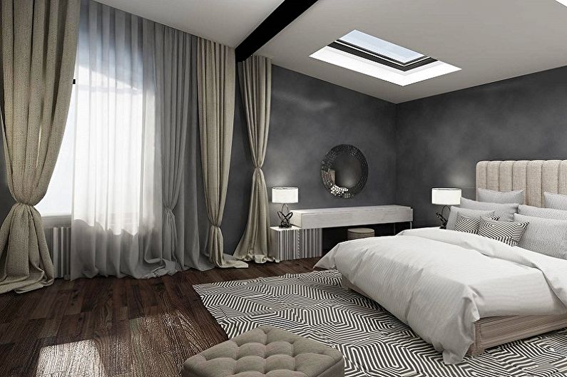 Interior design bedrooms 15 sq.m. - Photo