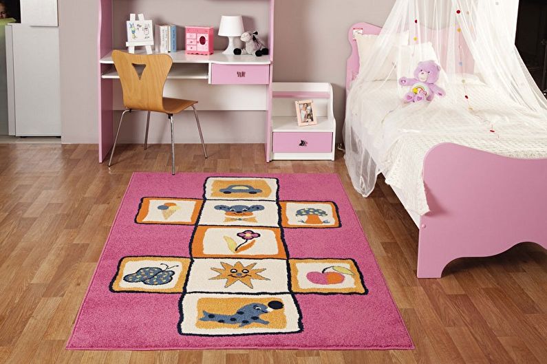 Small Kids Room Design - Floor Finish