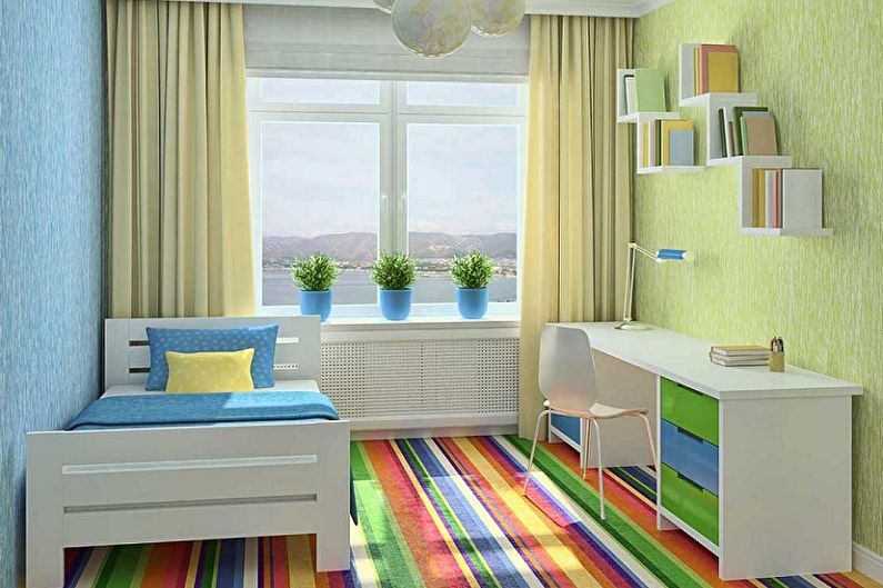 Small Kids Room Design - Floor Finish