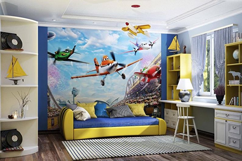 Design of a small children's room - Furniture