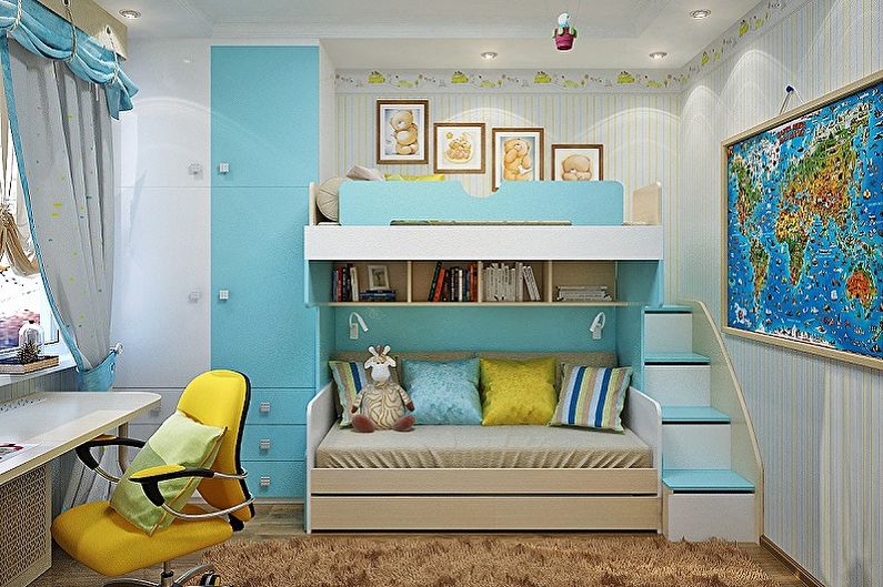 Design of a small room for a preschooler