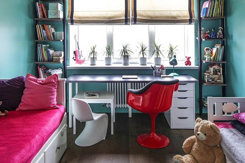 Interior design of a small children's room - photo
