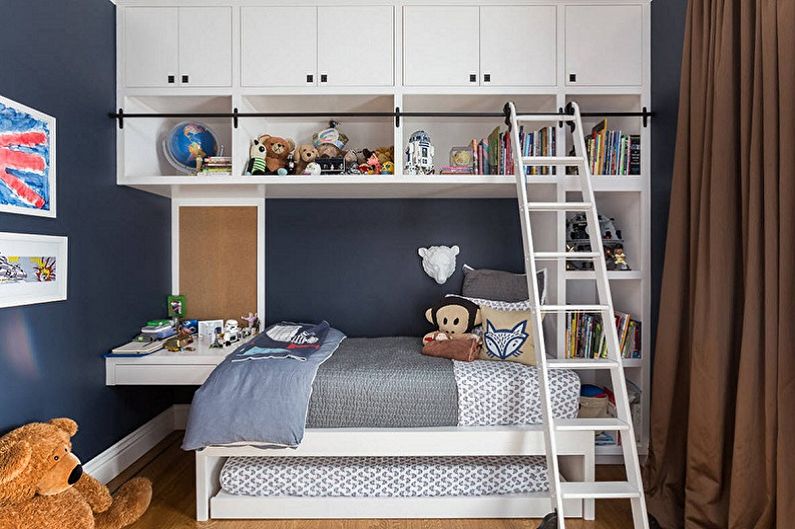 Interior design of a small children's room - photo