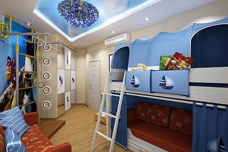Interior design of a small children's room - photo