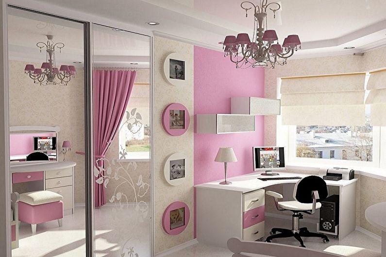 Interior design of a small children's room - photo