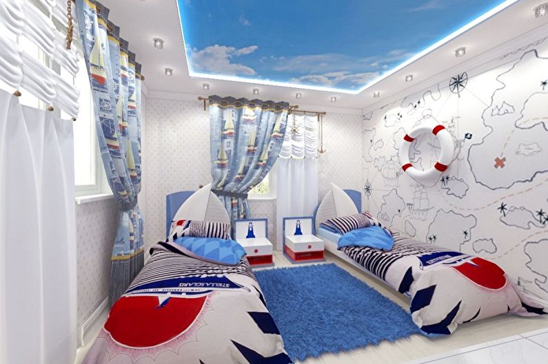 Interior design of a small children's room - photo