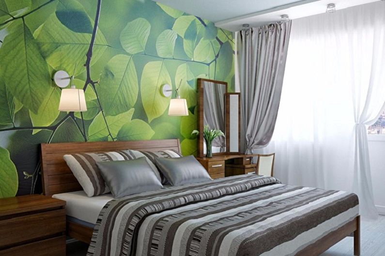 Eco-Style Small Bedroom - Interior Design