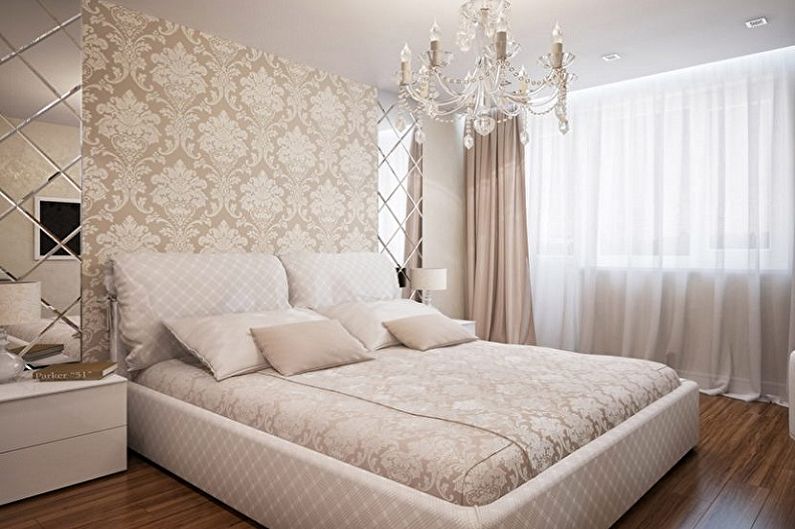 Interior design of a small bedroom - photo