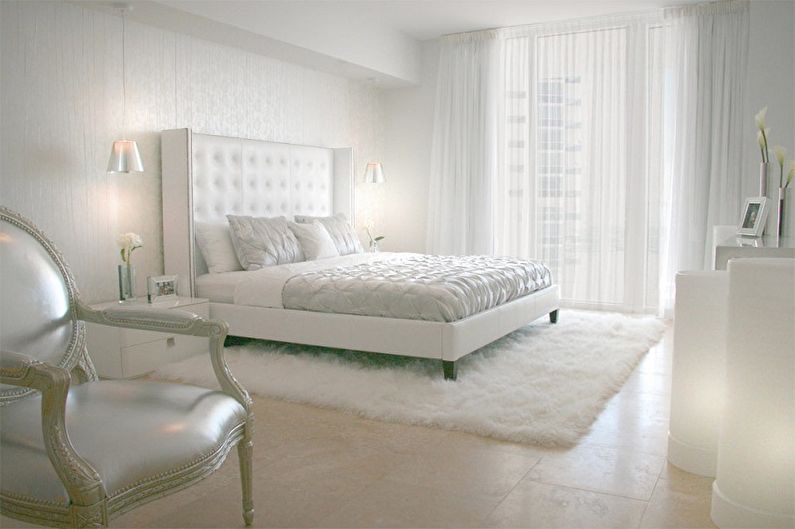 Interior design of a small bedroom - photo