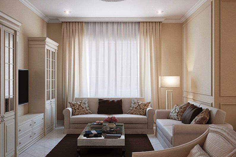Small Living Room Design - Color Solutions