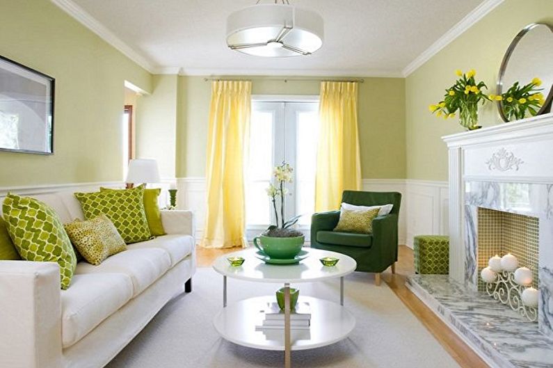 Small Living Room Design - Color Solutions