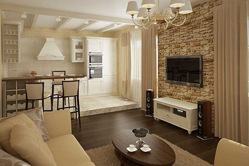 Small Living Room Design - Floor Finish