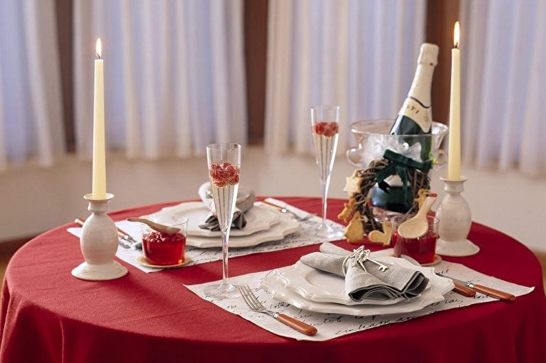 We decorate the apartment on February 14 - photo