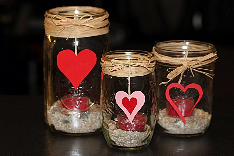 We decorate the apartment on February 14 - photo
